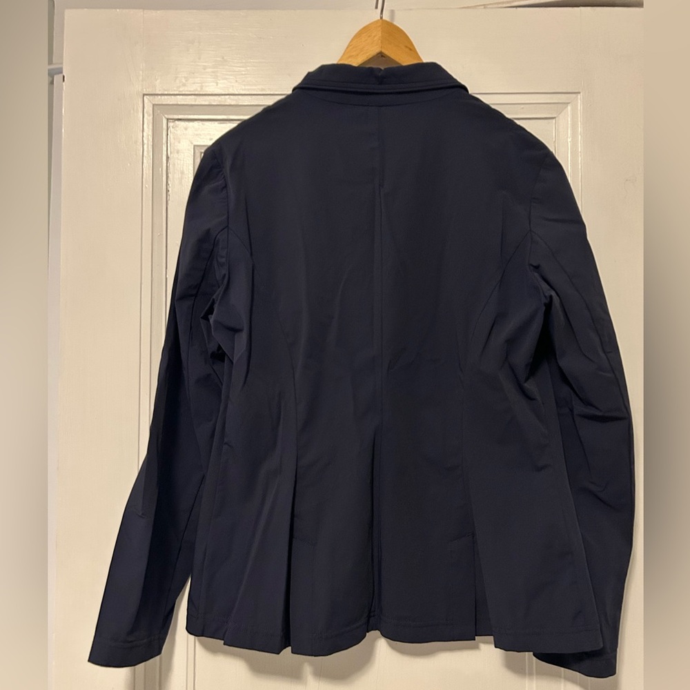 Navy Women's Equestrian Show Jacket - Picture 3 of 3